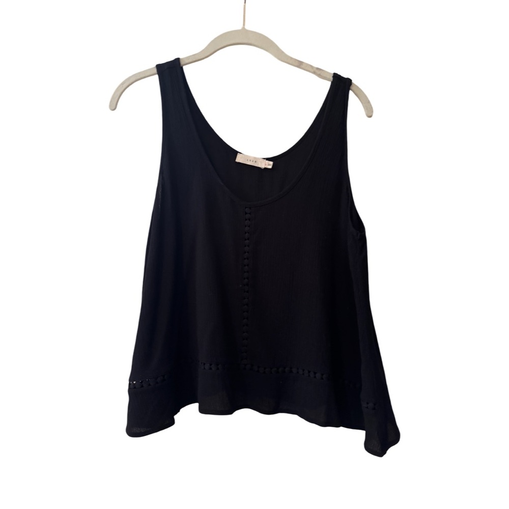 Lush Sleeveless Black Top